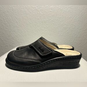 Women’s Fidelio “Hallux Franni” Leather slides (designed for bunions)